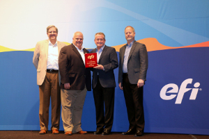 Nazdar SourceOne Recognized as 2016 EFI Dealer of the Year